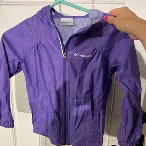 Girls XS Columbia Rain Jacket